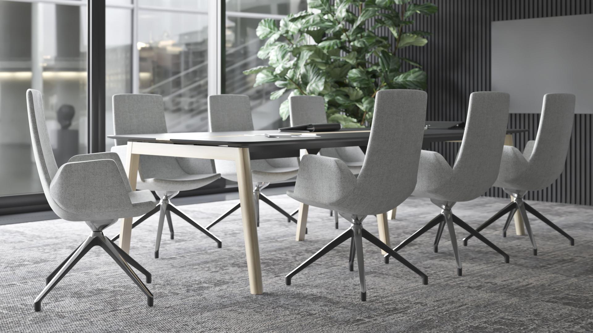 Konferenču krēsls NORTH CAPE, AD6 - zils